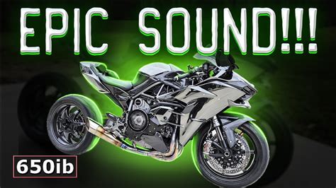 SUPERCHARGED Kawasaki Ninja H2 SOUNDS AMAZING!!! - YouTube