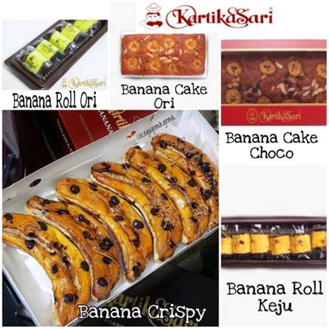 Jual Kartika Sari Kartikasari Banana Roll Cake Crispy bandung (Jakarta ...