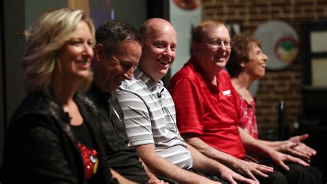 Louisville Cardinals football coach Jeff Brohm at Brohm Family Forum