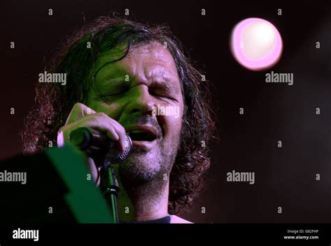 Emir Kusturica and his band The no smoking orchestra perform on stage at Nice Jazz Festival on ...