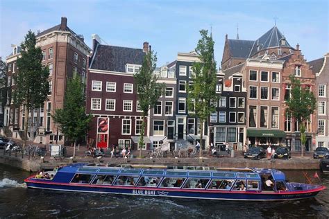 Amsterdam Canal Cruise Blue Boat | Best Tickets Online