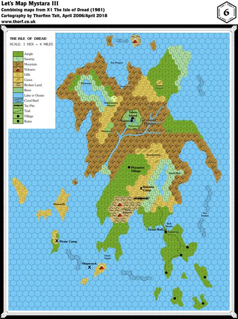 Let’s Map Mystara 1981-1982 – Thorfinn Tait Cartography