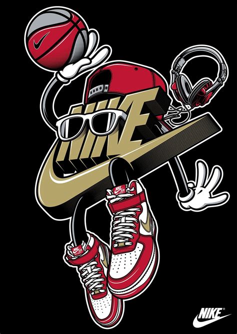 Nike Cartoon Wallpapers - Wallpaper Cave