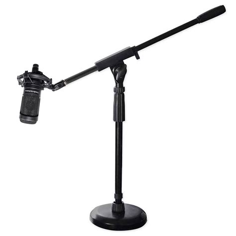 Audio Technica AT2050 Studio Recording Podcast Podcasting Microphone+Desk Stand - Walmart.com