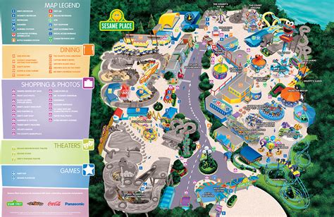 Sesame Place Map | Gadgets 2018