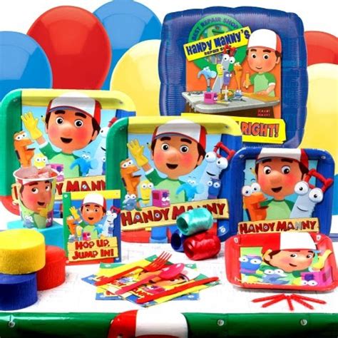 Handy Manny Toys: Handy Manny Deluxe Party Kit - 8 guests