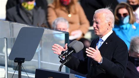 President Joe Biden urges unity in inaugural address: Read his speech