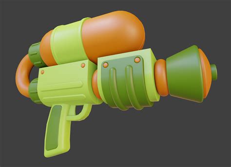 ArtStation - Splattershot (Splatoon Fan Art)