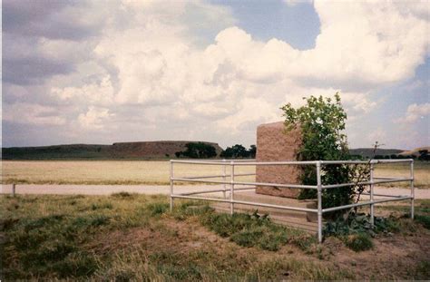 At the Battle of Adobe Walls, "Billy" Dixon, from this spot felled an ...