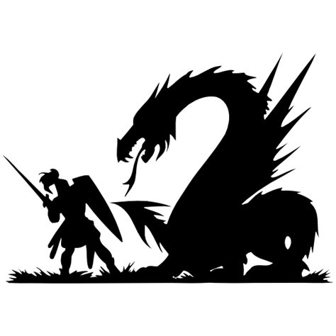 knight fighting dragon clipart 10 free Cliparts | Download images on Clipground 2023