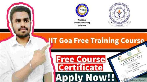 IIT Goa Free Courses For Everyone | Free IIT Certification | Free ...