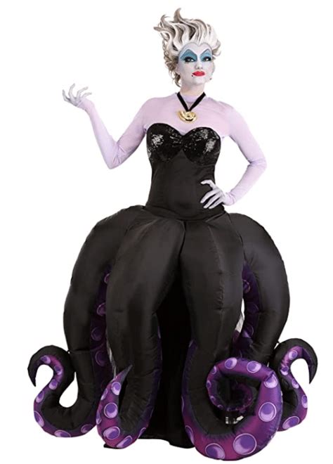 BEST Disney's Ursula Costume and Plus Size Ursula DIY Costume.