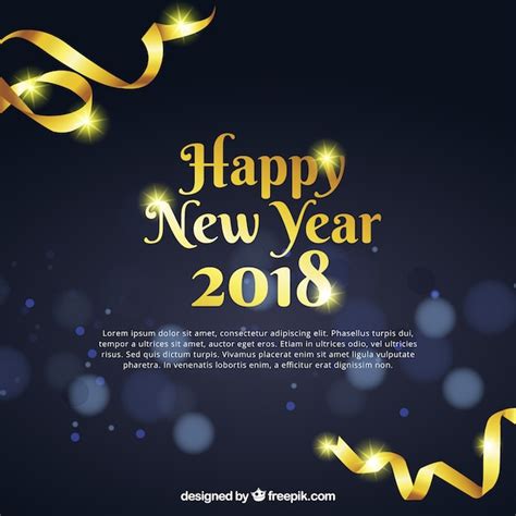 Free Vector | New year party background