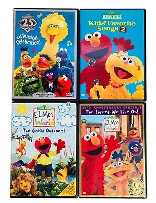 Sesame Street Elmos World The Great Outdoors | Grelly USA