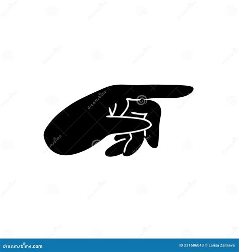 Relaxed Hand. Vector Drawing | CartoonDealer.com #143599529