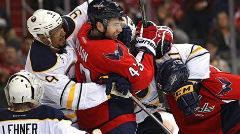 Video: Tom Wilson fights after his latest big hit - NBC Sports