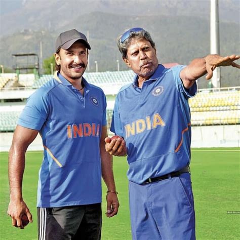 Ranveer Singh trains with Kapil Dev for '83' - Dynamite News