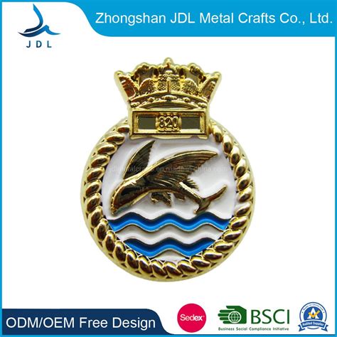 Police Badge with Gold Plating From Chinacustom Iron Stamped Police ...