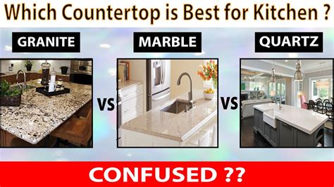 Kitchen Countertops Marble Vs Granite Vs Quartz – I Hate Being Bored