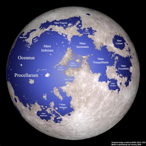 6 maps that explain the Moon - Vivid Maps