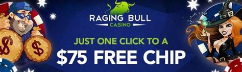 Raging Bull Casino – $75 Free Chip No Deposit Casino Bonus 2018 ...