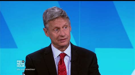 Gary Johnson on the rules keeping him off the debate stage | PBS NewsHour