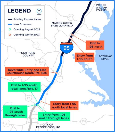 A commuter’s guide to using Virginia’s new I-95 Express Lanes extension ...