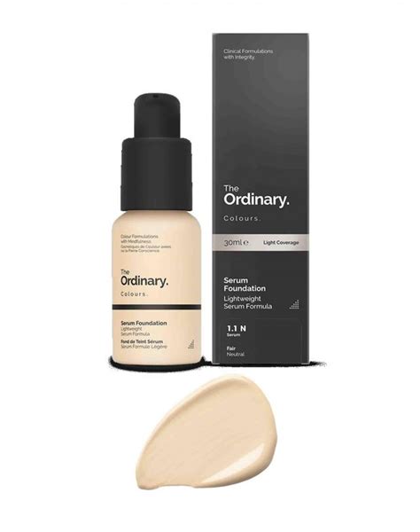 The Ordinary Serum Foundation 1.1N Fair - Review Female Daily