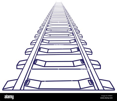 Train Tracks Drawing For Kids - Iwanna Fly