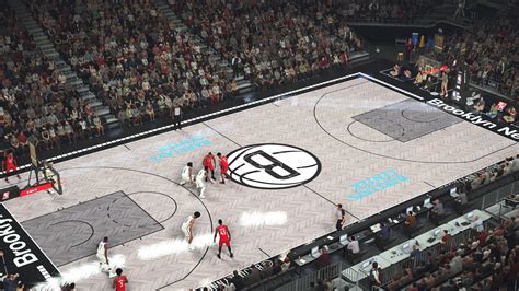 Fired up 2K and Brooklyn Nets court was changed to this...likely hinting at new City Jerseys. I ...