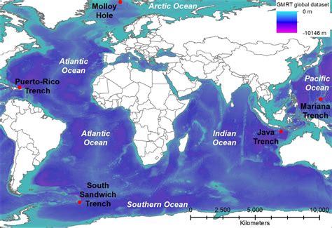 Deepest points of the Indian Ocean and Southern Ocean revealed - British Geological Survey