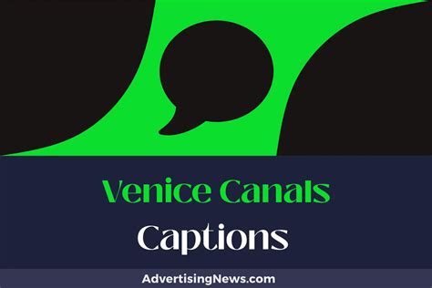 580 Venice Canals Captions As Alluring As The City Itself - Advertising ...