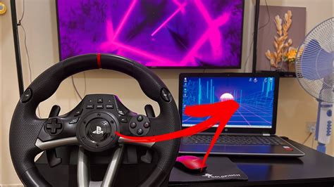 HORI RACING WHEEL APEX / setup Into A Laptop :) - YouTube