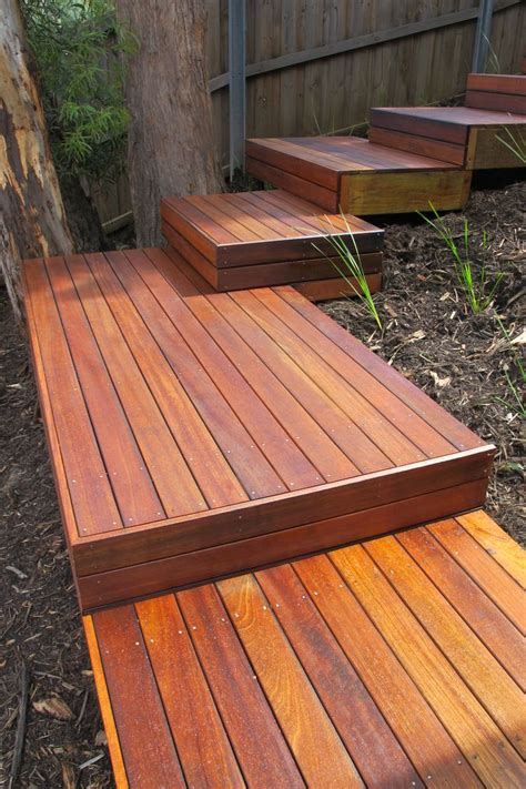 Platform steps | Garden stairs, Outdoor stairs, Outdoor steps