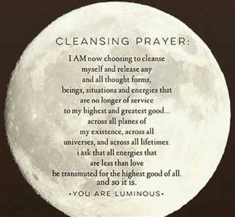 Cleansing Prayer | Cleansing prayer, Smudging prayer, Prayers