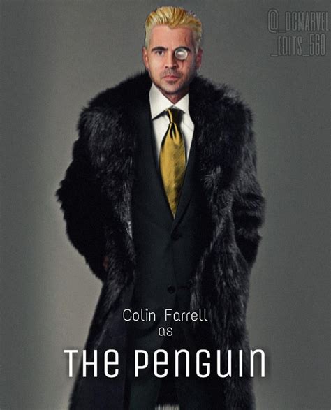 Colin Farrell Penguin Redesign by DCM560 by TytorTheBarbarian on DeviantArt