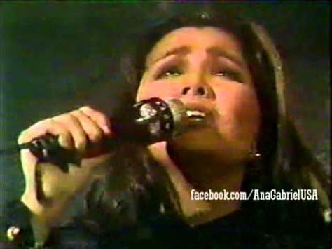 Ana Gabriel "Ay Amor" 1989 Programana !AQUI ESTA! de Veronica Castro - YouTube