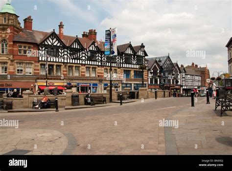 Wigan Town Center Stock Photo - Alamy