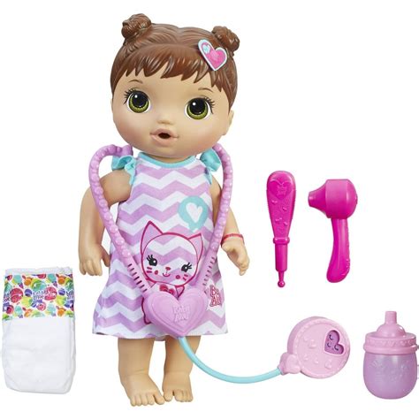 Baby Alive Better Now Bailey: Brunette Hair Doll, Ages 3 and up - Walmart.com - Walmart.com