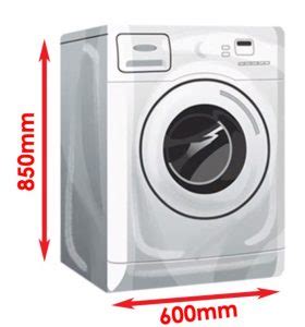 Washing Machine Sizes & Dimensions - Australia