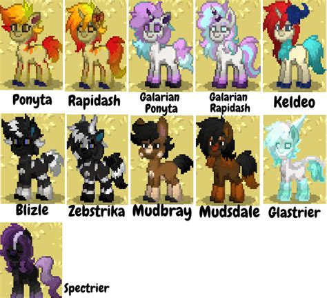 Pokemon horse : r/PonyTown