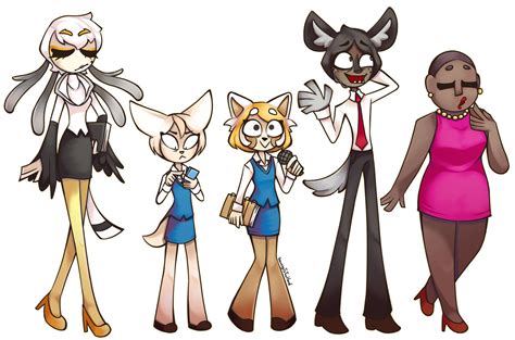 Aggretsuko fan art by DrawingIsTooHard on DeviantArt