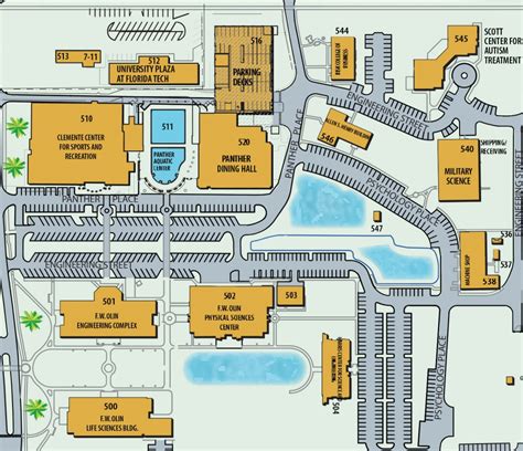 Campus Maps – Fort Myers Technical College - Florida Tech Map | Printable Maps