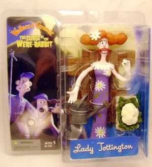 Wallace & Gromit Were-Rabbit LADY TOTTINGTON Figure MIB