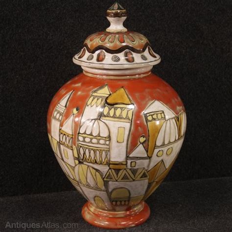 Antiques Atlas - Italian Ceramic Vase Signed And Dated