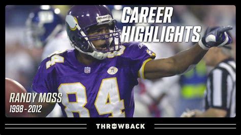 Randy Moss' Ultimate Career Highlight Reel | NFL Legends Highlights ...