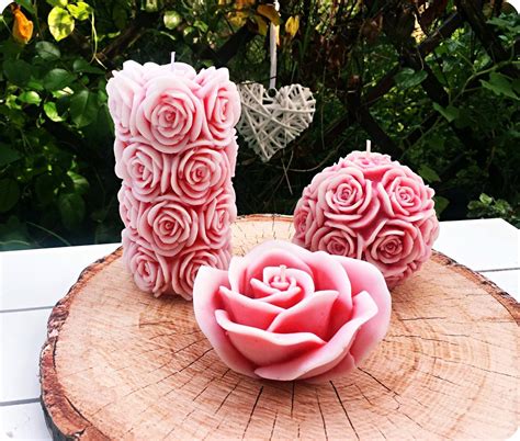 Gift Candle Set for a Beautiful and Memorable Gift. Get Your | Etsy | Rose candle, Candle gift ...