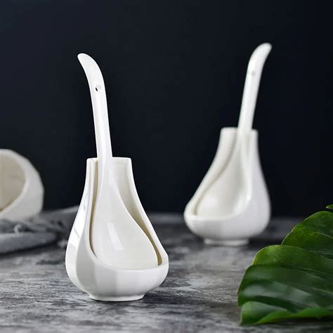 Yolife ceramic spoon holder Home Applicance The Goods For Kitchen Accessories-in Spoon Rests ...