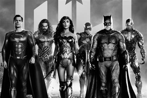 Zack Snyder’s Justice League to receive an additional black-and-white release on HBO Max - The Verge