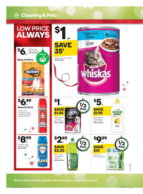 Woolworths Catalogue 7 December – 13 December 2016. It's the Season for Savings!